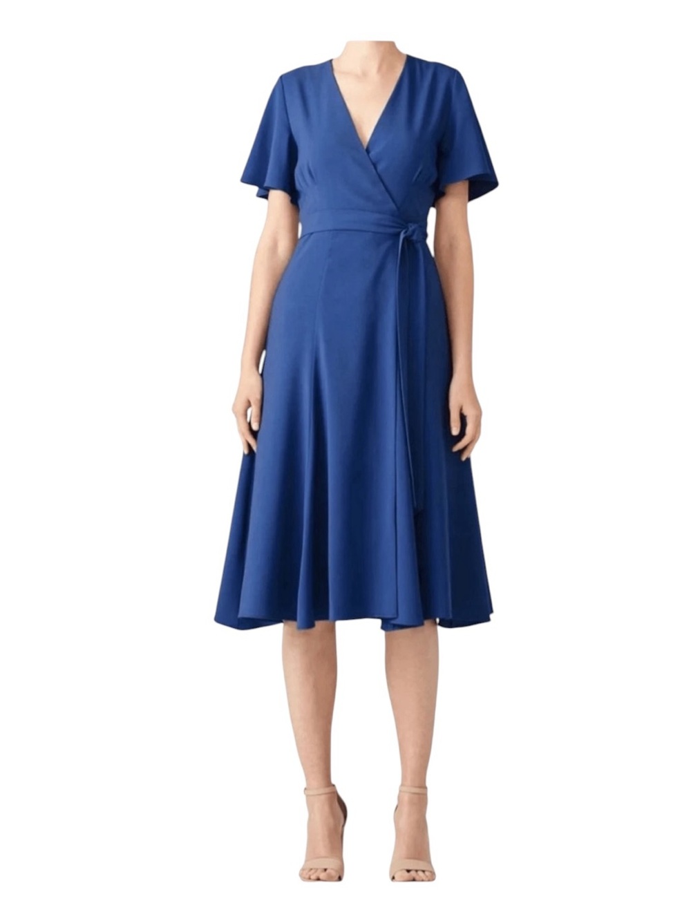 Anthropologie Hutch Kiera Midi Blue
Wrap Dress